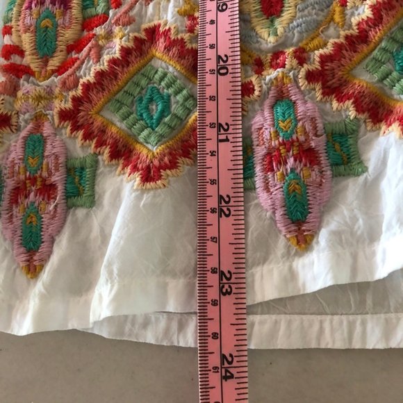 Johnny Was Heavily Embroidered Sandra Blouse - Picture 13 of 15